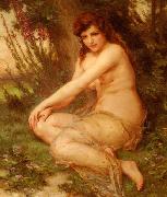 Guillaume Seignac La Nymphe de la Foret oil painting picture wholesale